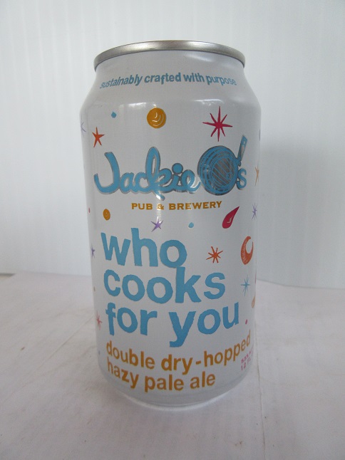 Jackie O's - Who Cooks for You - Hazy Pale Ale